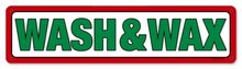 TEXACO WASH & WAX RETRO METAL SIGN P