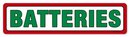 TEXACO BATTERIES RETRO METAL SIGN P