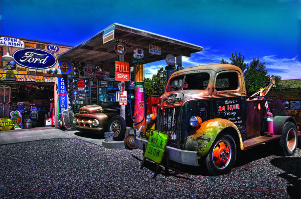 LAST CHANCE GARAGE HEAVY METAL SIGN