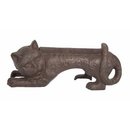 RUSTIC CAT WELOME BOOT SCRAPER