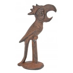 RUSTIC BROWN PARROT BOTTLE OPENER P