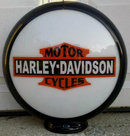 HARLEY MOTORCYCLE GAS PUMP GLOBE SIGN