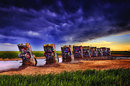CADILLAC RANCH METAL SIGN