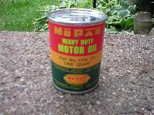 MOPAR HEAVY DUTY MOTOR OIL CAN BANK NEW