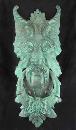 LARGE MAN FACE DOOR KNOCKER VERTIGRE FINISH