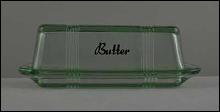 LIGHT GREEN ONE STICK BUTTERDISH