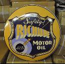 RICHLUBE MOTOR OIL BIG RETRO DOME SIGN 24