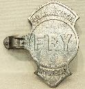 FRY VISIBLE GAS PUMP CAST ALUMINUM SIGN
