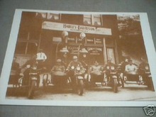 HARLEY DAVIDSON PRINT PICTURE