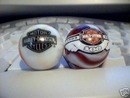 HARLEY DAVIDSON GLASS LOGO MARBLES