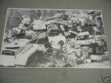 PEDAL CAR SCRAPYARD PRINT PICTURE