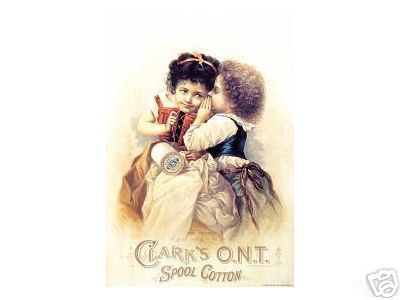 CLARK'S O.N.T. SPOOL COTTON