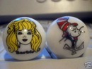BARBIE AND CAT IN THE HAT MARBLES