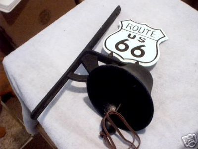 ROUTE 66 BELL CAST IRON