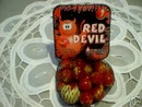 RED DEVIL MARBLES ONE BAG