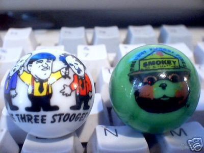 THREE STOOGES SMOKEY THE BEAR MARBLES
