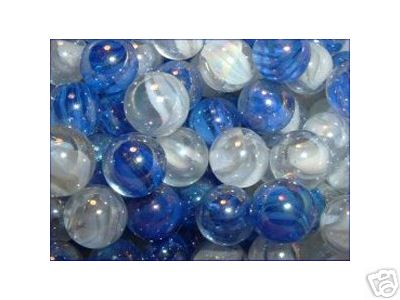 SNOWFLAKE MARBLES ONE BAG