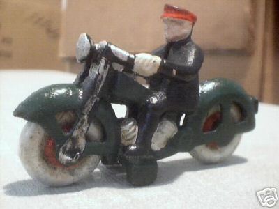CAST IRON MOTORCYCLE - MINIATURE