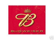 BUDWEISER BEER TIN SIGN