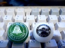 PUBLIC PHONE SOUTHERN PACIFIC LINES LOGO MARBLES