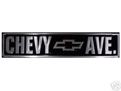 CHEVY AVE. SIGN