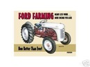 FORD FARMING TIN METAL SIGN