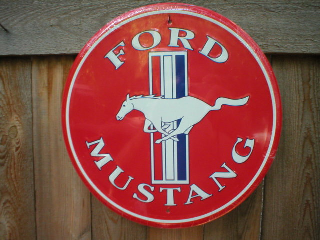 FORD MUSTANG SIGN