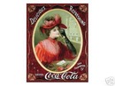 COCA-COLA SIGN - VICTORIAN RED DRESS