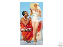 COCA-COLA - MAN & WOMAN AT BEACH
