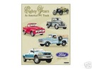 FORD EIGHTY YEARS TIN SIGN METAL ADV SIGNS F