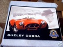 SHELBY COBRA TIN SIGN