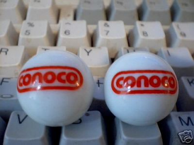 TWO CONOCO MARBLES