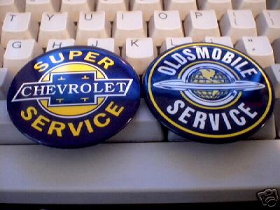 OLDSMOBILE - SUPER CHEVROLET SERVICE MAGNETS