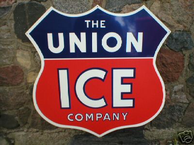 UNION ICE COMPANY SIGN