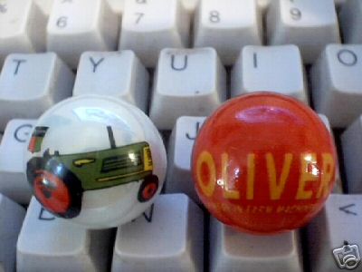 OLIVER GLASS LOGO MARBLES
