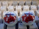 TWO MINNESOTA TWINS MARBLES