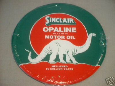 SINCLAIR OPALINE MOTOR OIL SIGN
