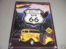 ROUTE 66 THE MOTHER ROAD SIGN