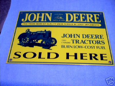 JOHN DEERE SOLD HERE