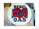 REBEL GAS METAL SIGN