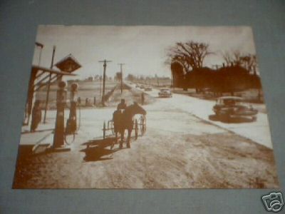 SKELLY GAS STATION PRINT