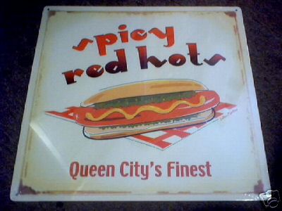SPICY RED HOT SIGN