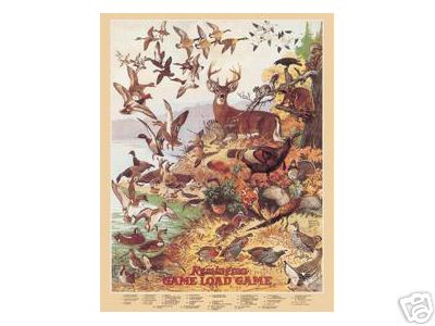 REMINGTON - GAME LOAD GAME SIGN