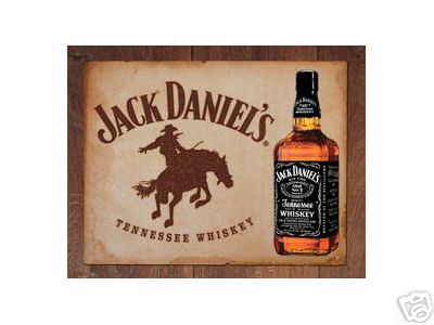 JACK DANIELS TENNESSEE WHISKEY SIGN