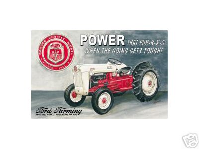 FORD JUBILEE TRACTOR SIGN