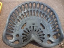 ADRIANCE BUCKEYE CAST IRON SEAT