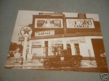 TEXACO GAS STATION PRINT