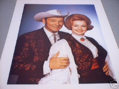 ROY ROGERS - DALE EVANS PRINT