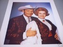 ROY ROGERS - DALE EVANS PRINT