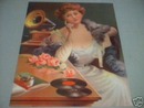 VICTROLA GIRL PRINT